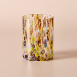 Confetti Cheena Glass Tumbler