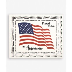 Cribbage Board-Proud To Be...