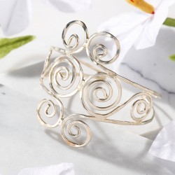 Jala Swirl Cuff Bracelet
