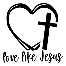 Vinyl Decal-Love Like Jesus...