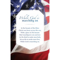 Bulletin-While God Is...