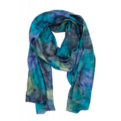 Waterfall Painted Scarf