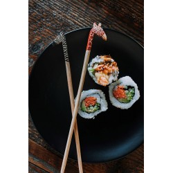 Zebra Chopstick Pair