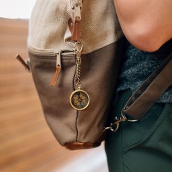 Compass Key Chain