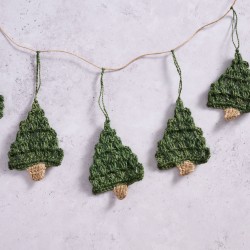 Holly Jolly Trees Crochet...