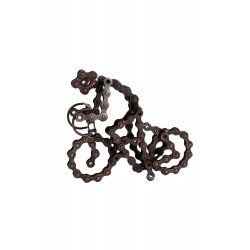 Recycled Bike Chain Sculpture