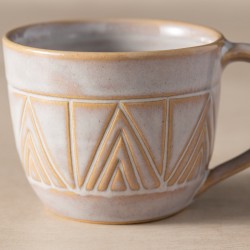 Mountain Peaks Ceramic Tea Cup