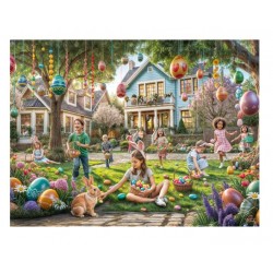 Jigsaw Puzzle-Easter Egg...