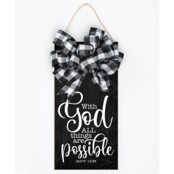Hangable Blessings-With God...