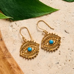 Firoza Evil Eye Dangle...