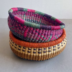 Round Bolga Basket