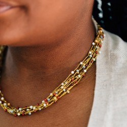 Navi Multistrand Beaded...
