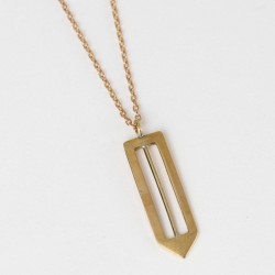Pointed Path Necklace