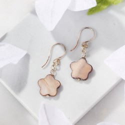 Kudu Mother Of Pearl Earrings