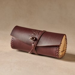 Asif Leather & Olive Wood...