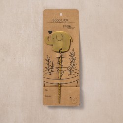Plant Marker W/Card - Elephant