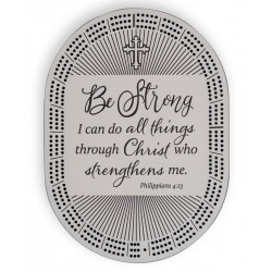 Cribbage Board-Be Strong -...