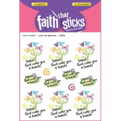 Sticker-Love You Bunches (6...