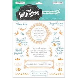 Sticker-Matthew 11:28-30 (2...