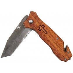 Pocket Knife-Cross Icon (5")