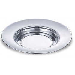 Bread Plate-Polished Aluminum