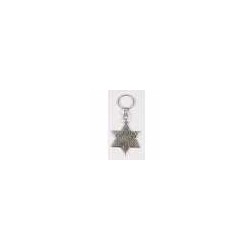 Key Chain-Jerusalem-Pewter